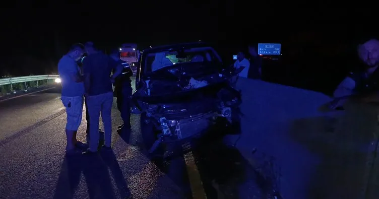 Bolu Dağı’nda feci kaza: 5 yaralı