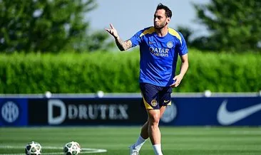 Hakan Çalhanoğlu, Şampiyonlar Ligi kupasına odaklandı! #istanbul