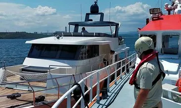 Biga açıklarında sürüklenen, 5 kişinin olduğu tekne kurtarıldı