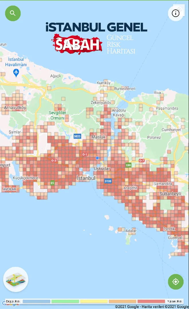İstanbul için kritik son dakika açıklaması! İşte koronavirüs haritasında ilçe ilçe son durum