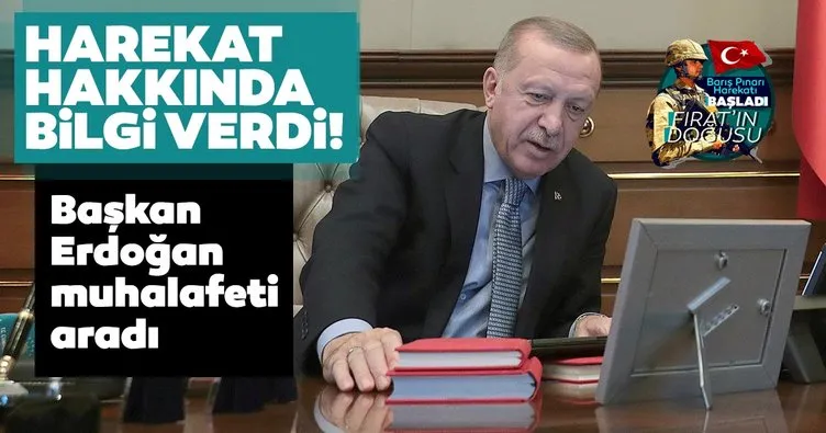 Son dakika: Başkan Erdoğan siyasi parti liderlerini arayarak bilgi verdi!