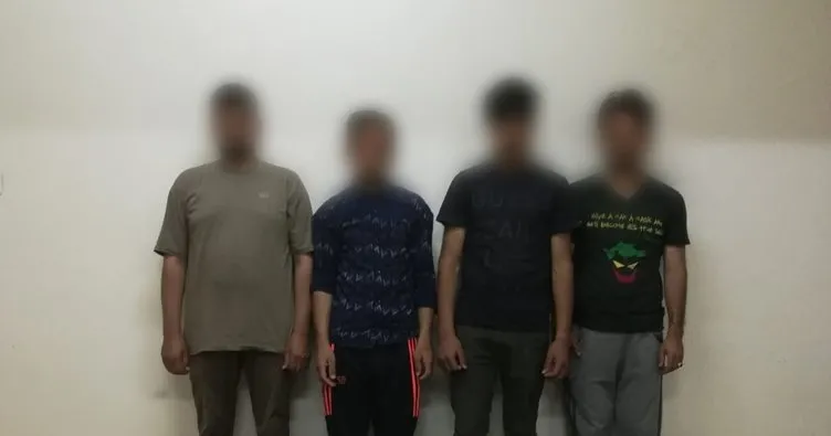 Siirt’te Afganistan uyruklu 4 düzensiz göçmen yakalandı