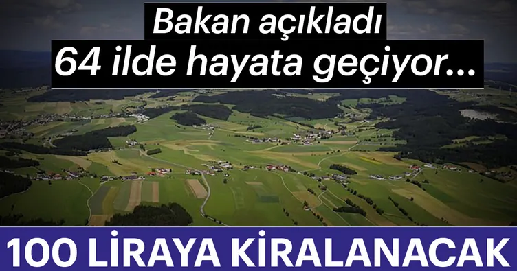 Yerli üretim için 41,7 milyon metrekare Hazine arazisi kiraya verilecek