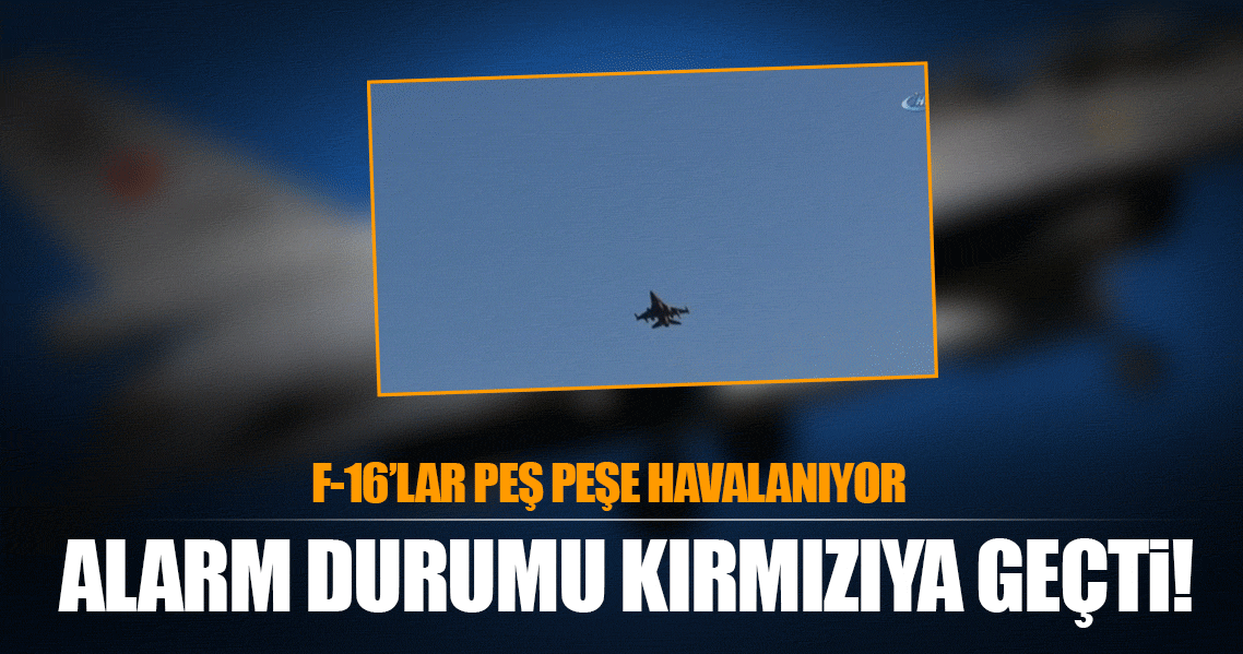 Diyarbakır’a, Eskişehir, Balıkesir ve Merzifon’dan takviye F-16’lar gönderildi