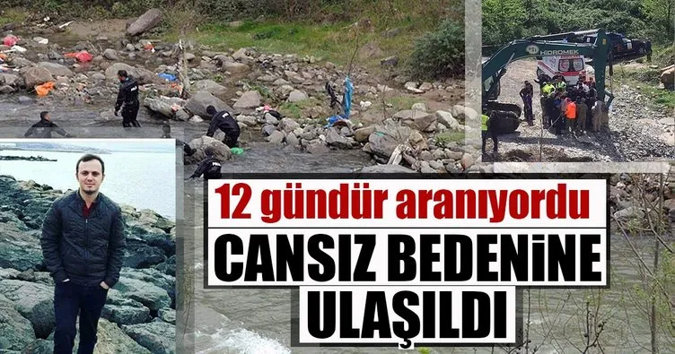 Son Dakika Haberi: Trabzon Maçka’da kaybolan polis memuru Mehmet Ayan’ın cenazesi bulundu