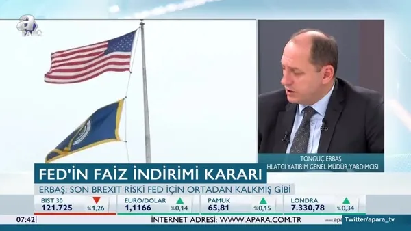 Tonguç Erbaş: Doların daha da zayıflaması sürpriz olmaz