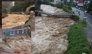 SON DAKİKA… Metrekareye 161 kilo yağış düştü! Rize sele teslim: Dereler taştı, köprüler yıkıldı, Ayder Yaylası yolu kapandı! #rize
