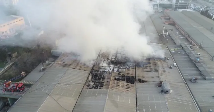 Halı fabrikasında yangın: Alevler kontrol altına alındı!