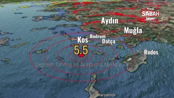SON DAKİKA: Ege Denizi'nde Muğla'yı sarsan 5,3'lük depremin korkutan ses kaydı ortaya çıktı!