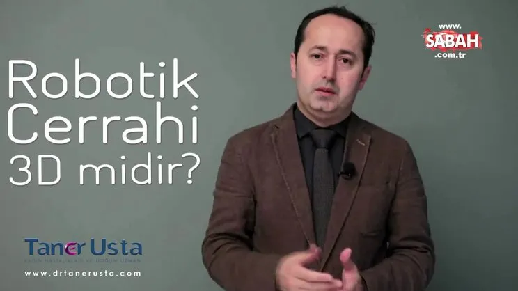 Robotik cerrahi 3D midir?