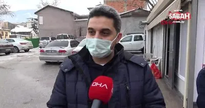 Bursa’da buzlu zeminde düşerken kucağındaki kızını kurtaran babadan açıklama | Video