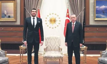 Başkan Erdoğan Emre Sakçı’yı kabul etti