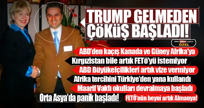 Trump gelmeden çöküş başladı