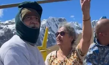 Hayallerini Everest’in tepesinde yakaladılar! Yaşlı çiftin aşkları sosyal medyanın gündemine oturdu