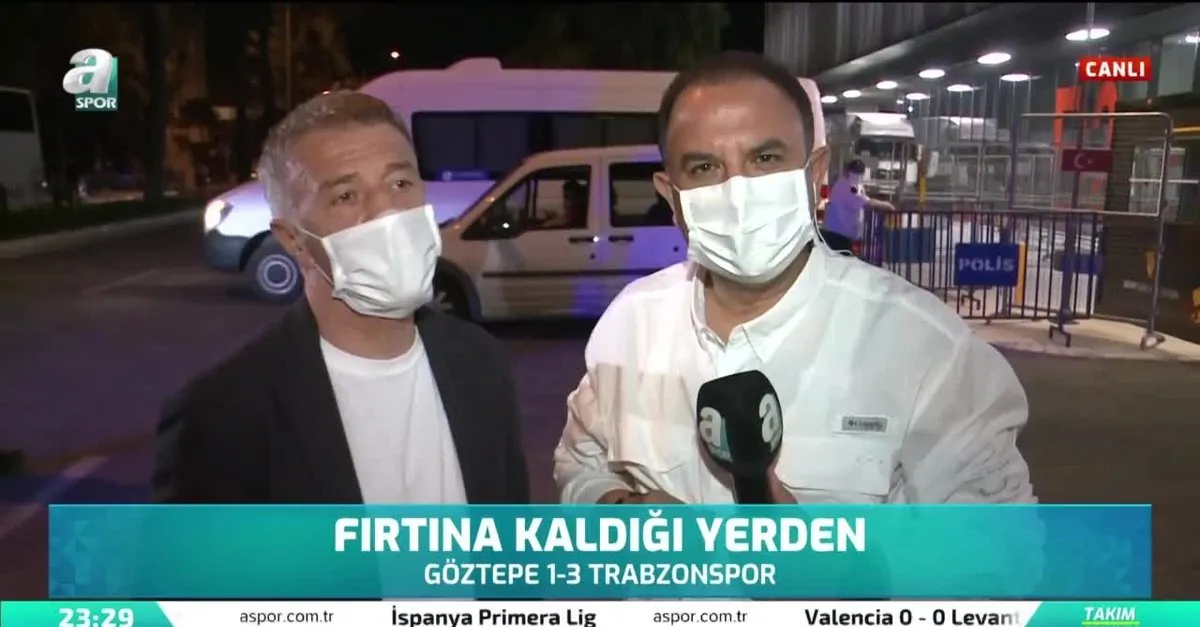 Trabzonspor Baskani Ahmet Agaoglu Dan Fenerbahce Sozleri Videosunu Izle Sabah Tv