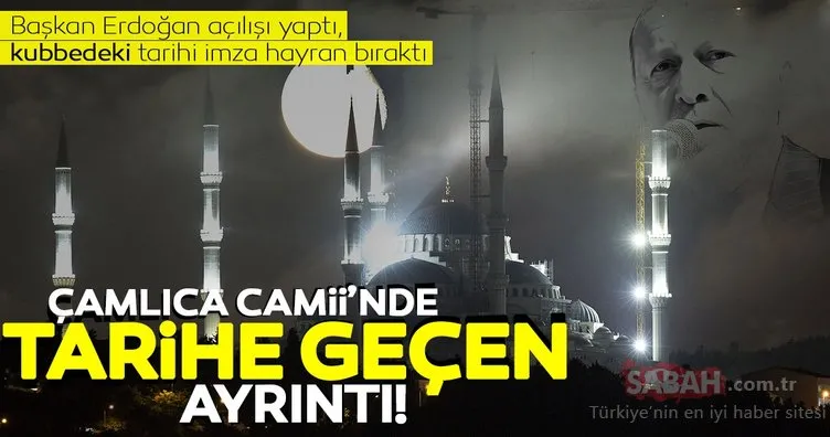 Son dakika! Ve Çamlıca Camii açıldı! İşte Türkiye’nin en büyüğü, İstanbul’un yeni vitrini Çamlıca Camii