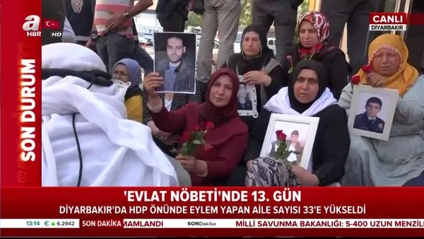 Diyarbakır'da 33 aile 'Evlat Nöbeti'nde