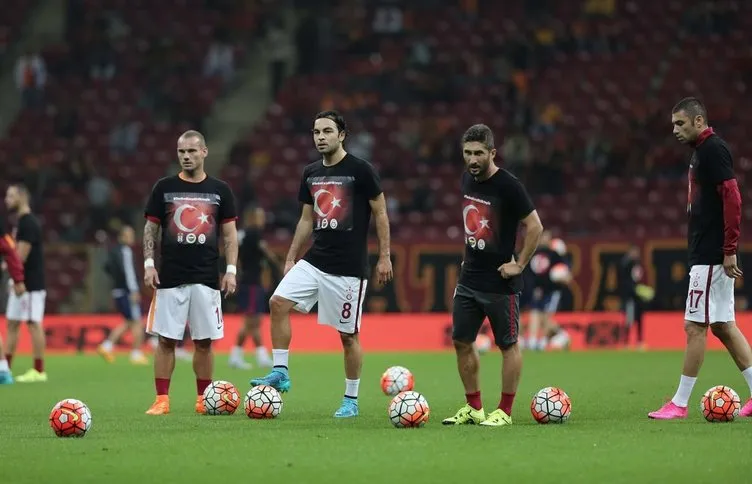 Galatasaray-Mersin İdmanyurdu maçından kareler