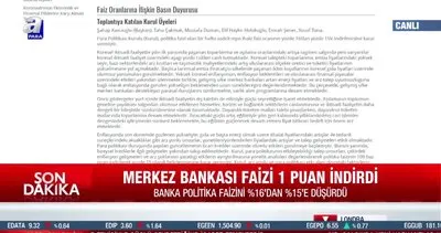 SON DAKİKA! Merkez Bankası Kasım ayı faiz kararını açıkladı | Video