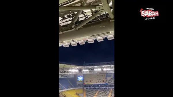 Fenerbahçe-Giresunspor maçının oynandığı Ülker Stadyumu'nda yangın çıktı