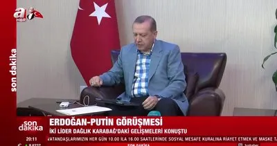 Son dakika! Başkan Erdoğan Putin ile görüştü! İşte ele alınan konular... | Video
