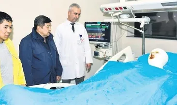 Kırgız başkan hayran kaldı