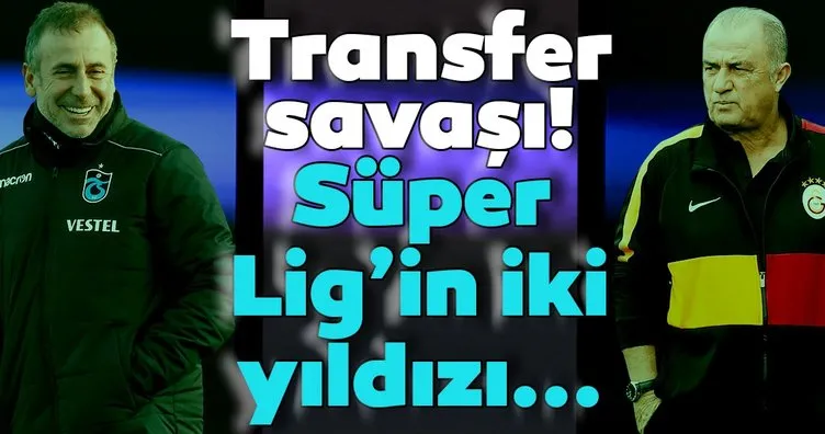 Son dakika haber: Galatasaray ile Trabzonspor transfer yarışında! Süper Lig’in iki yıldızı...