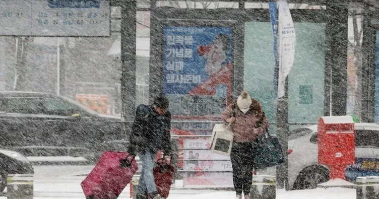 Güney Kore’de termometreler eksi 40’a yaklaştı: ’Aşırı soğuk hava’ hayatı felç etti