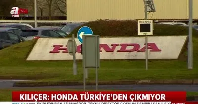 Honda’dan çekiliyor iddialarına yanıt! Honda Türkiye’de üretime devam edecek