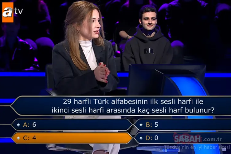 Kim Milyoner Olmak İster’de heyecan dolu anlar... Genç yarışmacı alfabe sorusunu bilemeyince bakın ne yaptı?