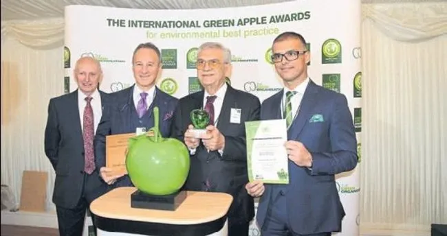 Çevreci yatırım Yeşil Elma ödülünü getirdi