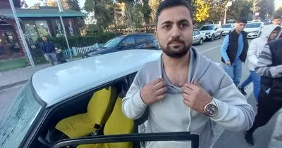 Şanlıurfa’da otomobile yorgun mermi isabet etti #sanliurfa