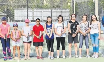 Tenis il spor okulları kursları devam ediyor