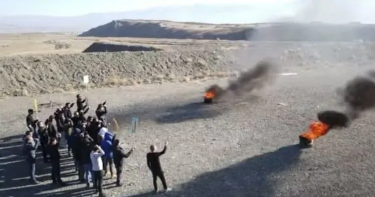 Erzincan Polisinden gerçeğini aratmayan tatbikat