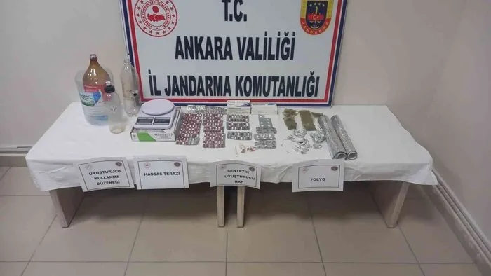 Ankara’da iki uyuşturucu operasyonunda 3 kişi gözaltına alındı