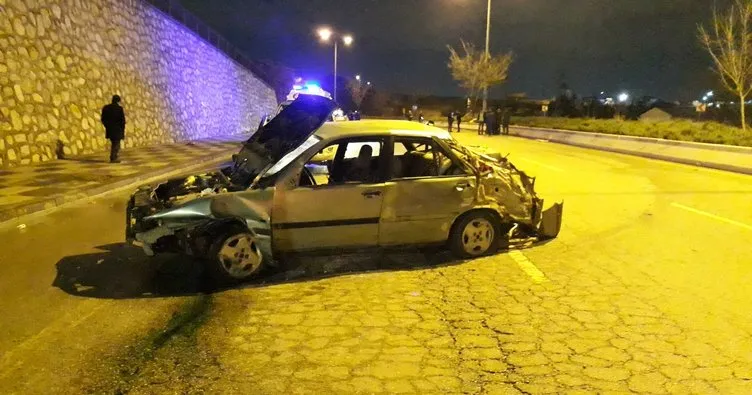 Ankara’da trafik kazası: 1 ölü, 1 yaralı