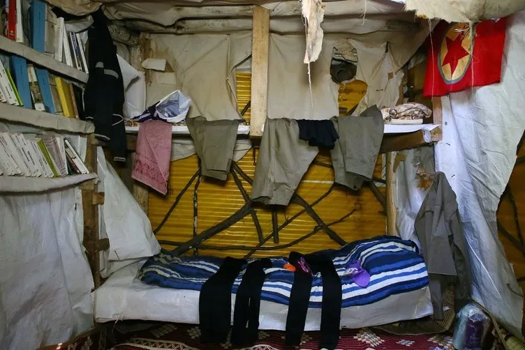 Lice’de teröristlere ait 19 sığınak imha edildi