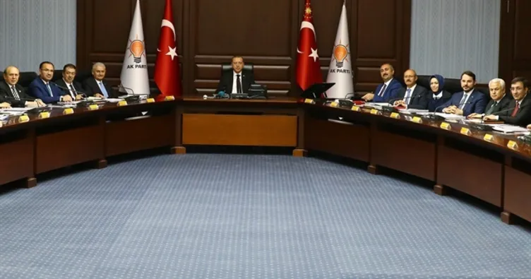 AK Parti MYK toplantısı sona erdi!