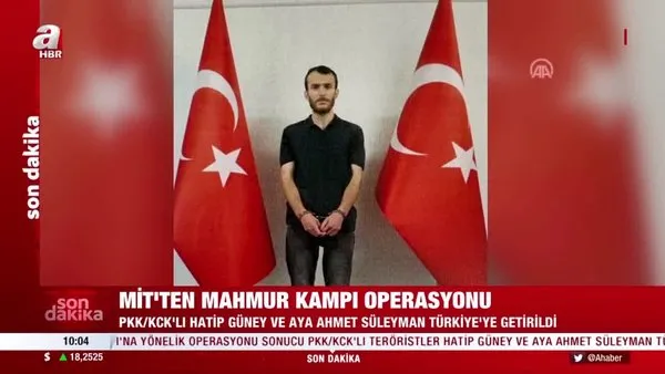 SON DAKİKA! MİT’ten Mahmur Kampı’na operasyon! PKK’nın 2 kritik ismi yakalandı | Video