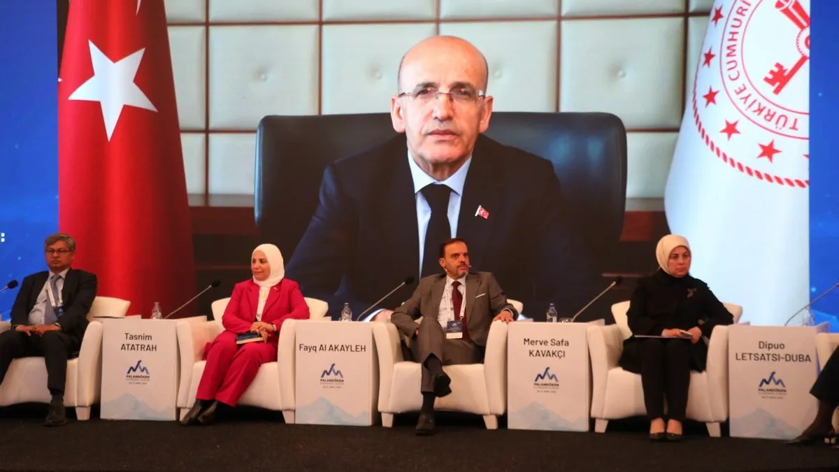 Hazine ve Maliye Bakanı Şimşek'ten, Palandöken Ekonomik Forumu’na video mesaj