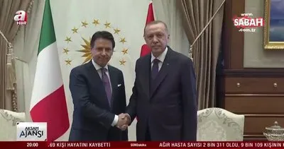 SON DAKİKA HABERİ: Başkan Erdoğan İtalya Başbakanı Conte ile görüştü | Video