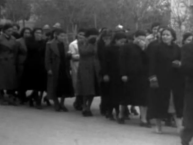 Atatürk’ün naaşının taşınma görüntüleri