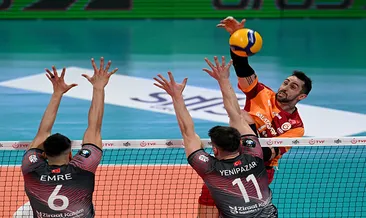 Efeler Ligi: Galatasaray evinde mağlup!