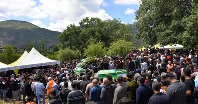 Gaziantep’teki feci kazada ölen 9 kişi son yolcuğuna uğurlandı! Gözyaşları sel oldu