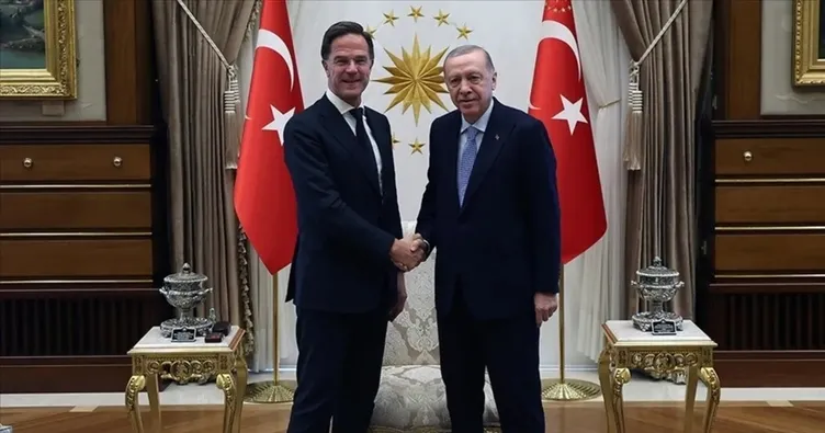 Başkan Erdoğan-Rutte’yi kabul etti