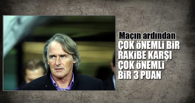 Çok önemli bir rakibe çok önemli bir 3 puan