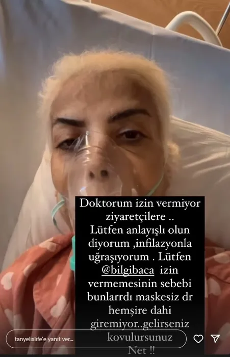 Lütfen gelmeyin demişti! Pankreas kanseriyle mücadele eden Tanyeli Gelirseniz kovulursunuz!