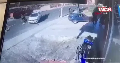 İstanbul Beykoz’da otomobilin motosikleti biçtiği feci kazanın görüntüleri ortaya çıktı