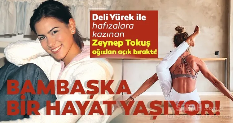 Deli Yürek ile hafızalara kazınan Zeynep Tokuş şimdi bambaşka bir hayat yaşıyor! Deli Yürek’in naif güzeli Zeynep Tokuş esnekliğiyle yine sınırları zorladı!