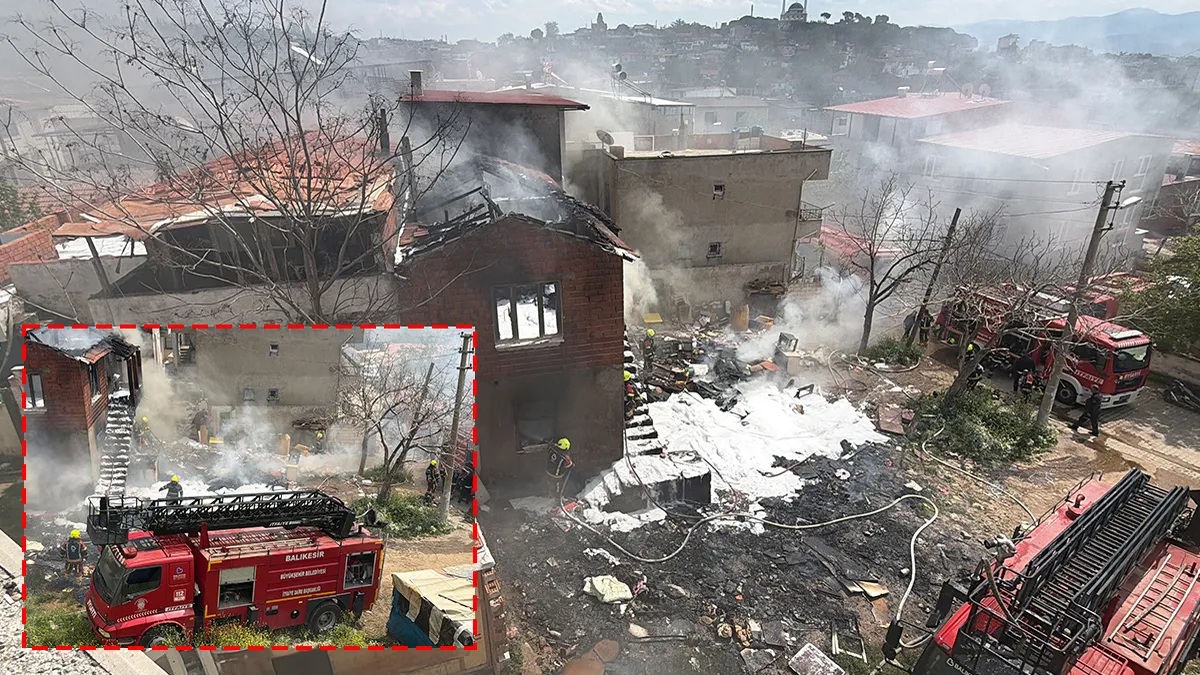 Balıkesir’de korkutan yangın! Alevler çöp evi sardı: İtfaiye zehirli gaz yüzünden zor anlar yaşadı! Balıkesir’de korkutan yangın! Alevler çöp evi sardı: İtfaiye zehirli gaz yüzünden zor anlar yaşadı!